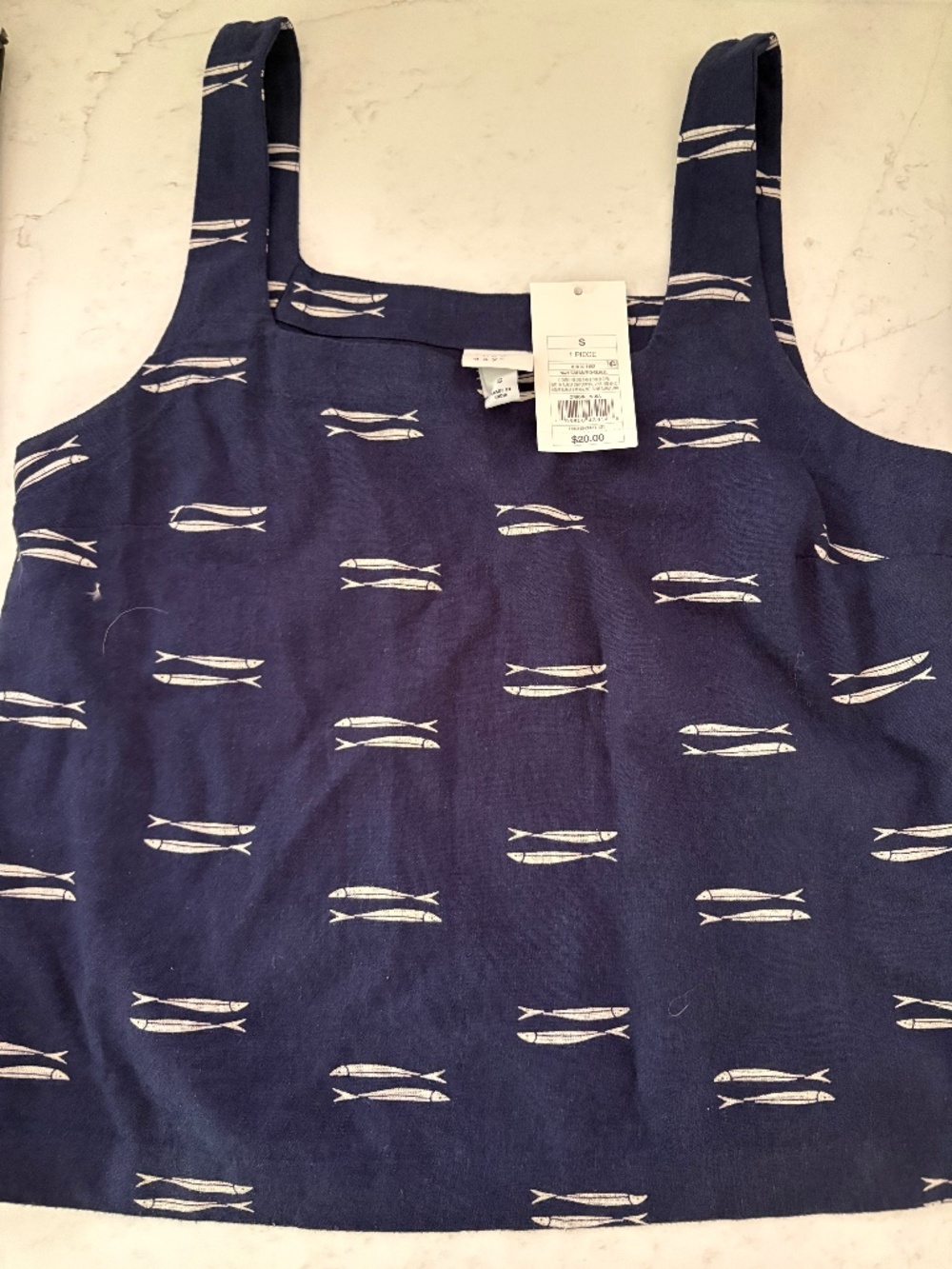 NWT linen tank